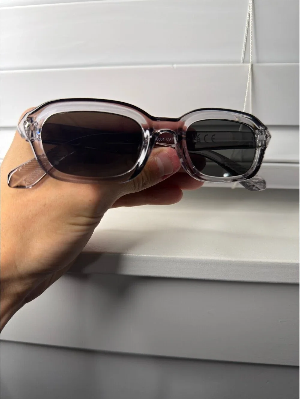 Gray Translucent Sunglasses A-30